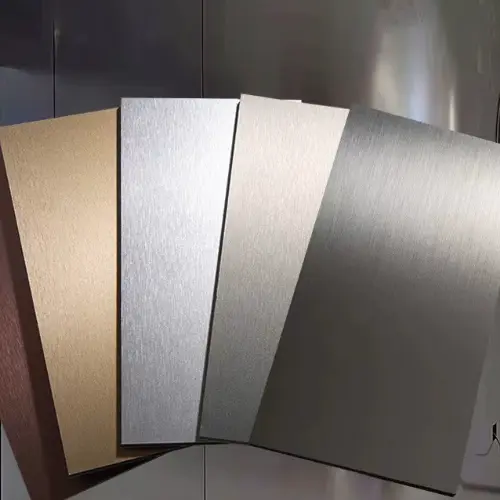 Brandklassad metallpanel av klass A